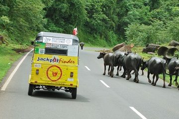 Tuk Tuk autorickshaw road trip adventure in India