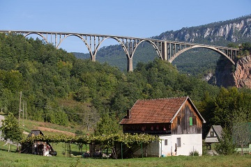 The Travel Scientists' Great Balkan Ride takes you around the Balkans. Second night: in the lovely Zabljak, Montenegro.