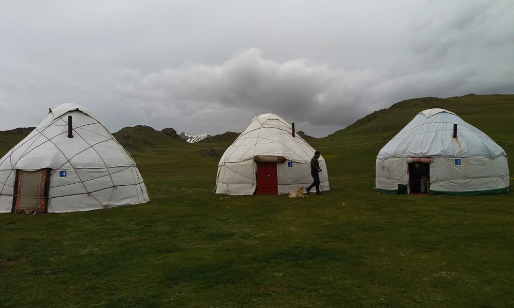 Accommodation Central Asia Rally Yurt