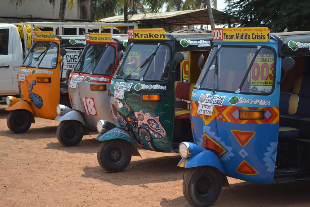 auto rickshaws rickshaw challenge