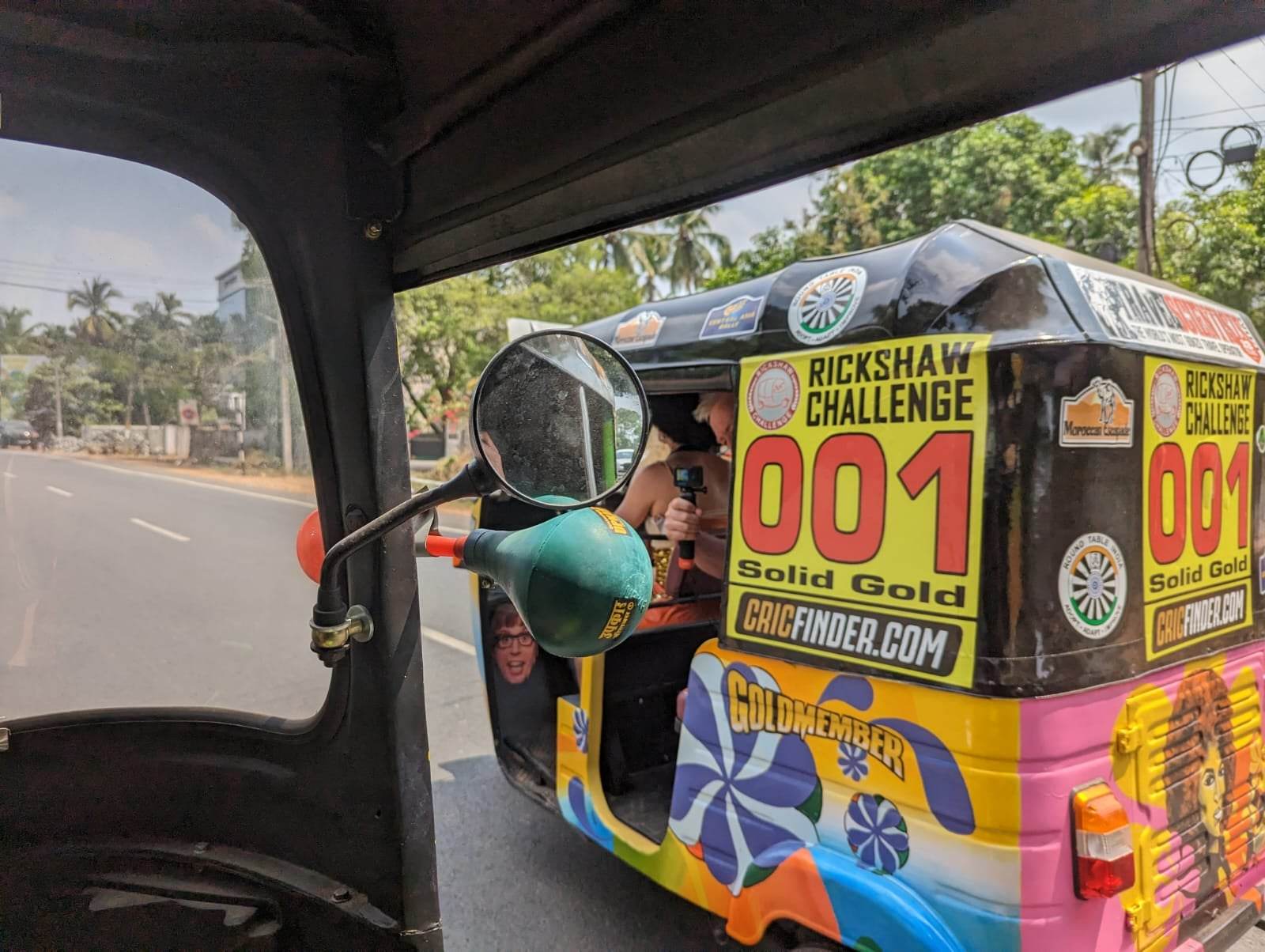 rickshaw challenge malabar rampage rickshaws driving